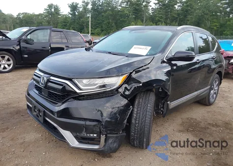 2021 Honda Cr-V Hybrid Touring z USA, uszkodzony, nr VIN 7FART6H96ME001993